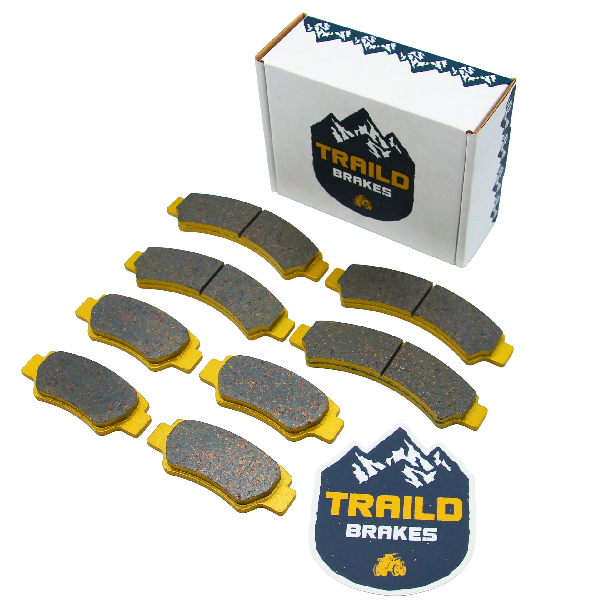 CFMoto U10 PRO/U10XL PRO 2025-2026 Ceramic Brake Pad Set - Vehicle Parts & Accessories