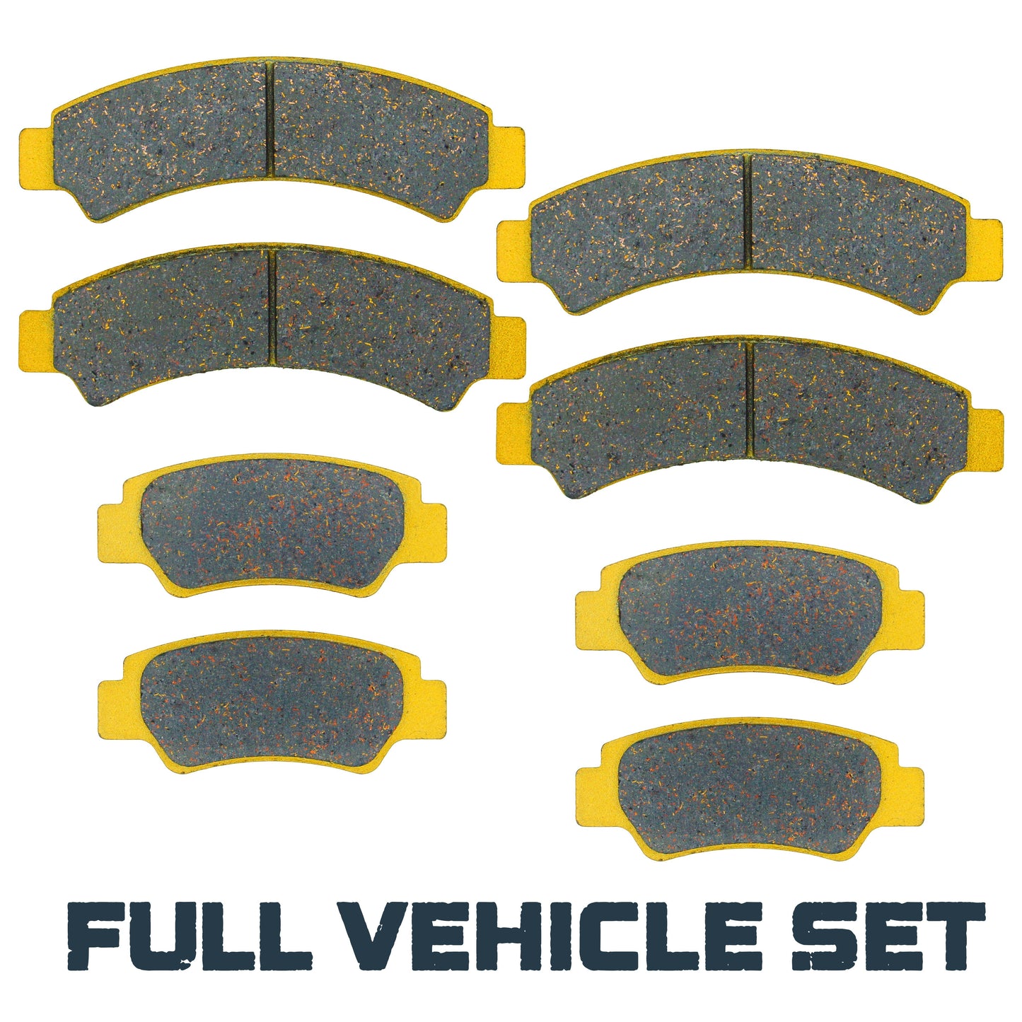 CFMoto U10 PRO/U10XL PRO 2025-2026 Ceramic Brake Pad Set - Vehicle Parts & Accessories