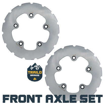 CFMoto U10 PRO/U10XL PRO 2025-2026 Ridge Rider Disc Brake Rotors - Axle Set (Front) - Brake Rotors