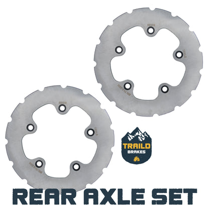 CFMoto U10 PRO/U10XL PRO 2025-2026 Ridge Rider Disc Brake Rotors - Axle Set (Rear) - Brake Rotors