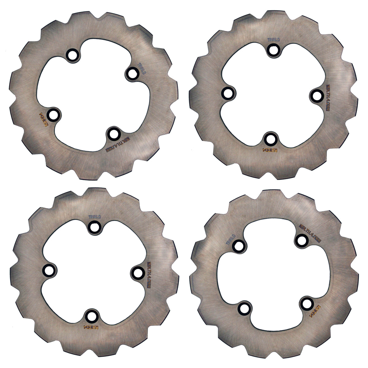 CFMoto UForce 1000/600 2019-2025 Ridge Rider Disc Brake Rotors - Full Vehicle Set (Front & Rear) - Brake Rotors