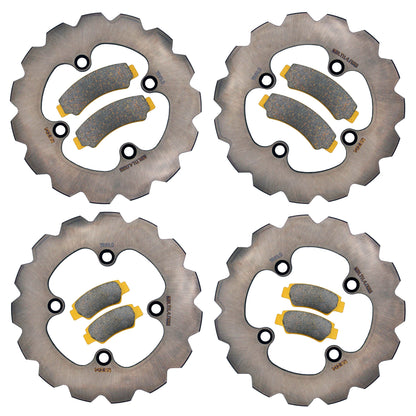 CFMoto UForce 1000/600 2019-2026 Ridge Rider Rotor and Pad Kit - Ceramic Pad & Rotor Set - Pad & Rotor Kit