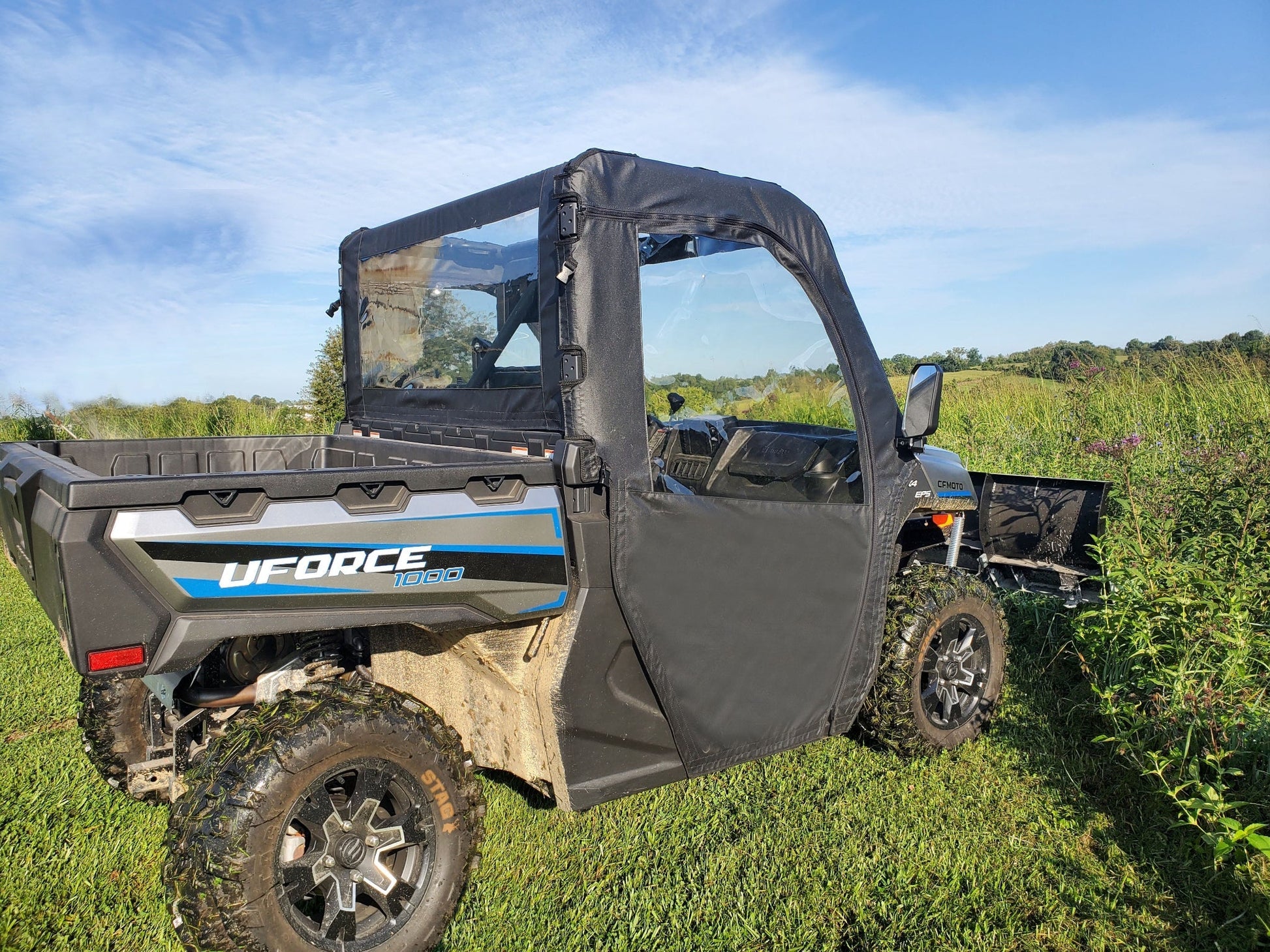 CFMoto UForce 1000 - Door/Rear Window Combo - Full Door/Back Panel
