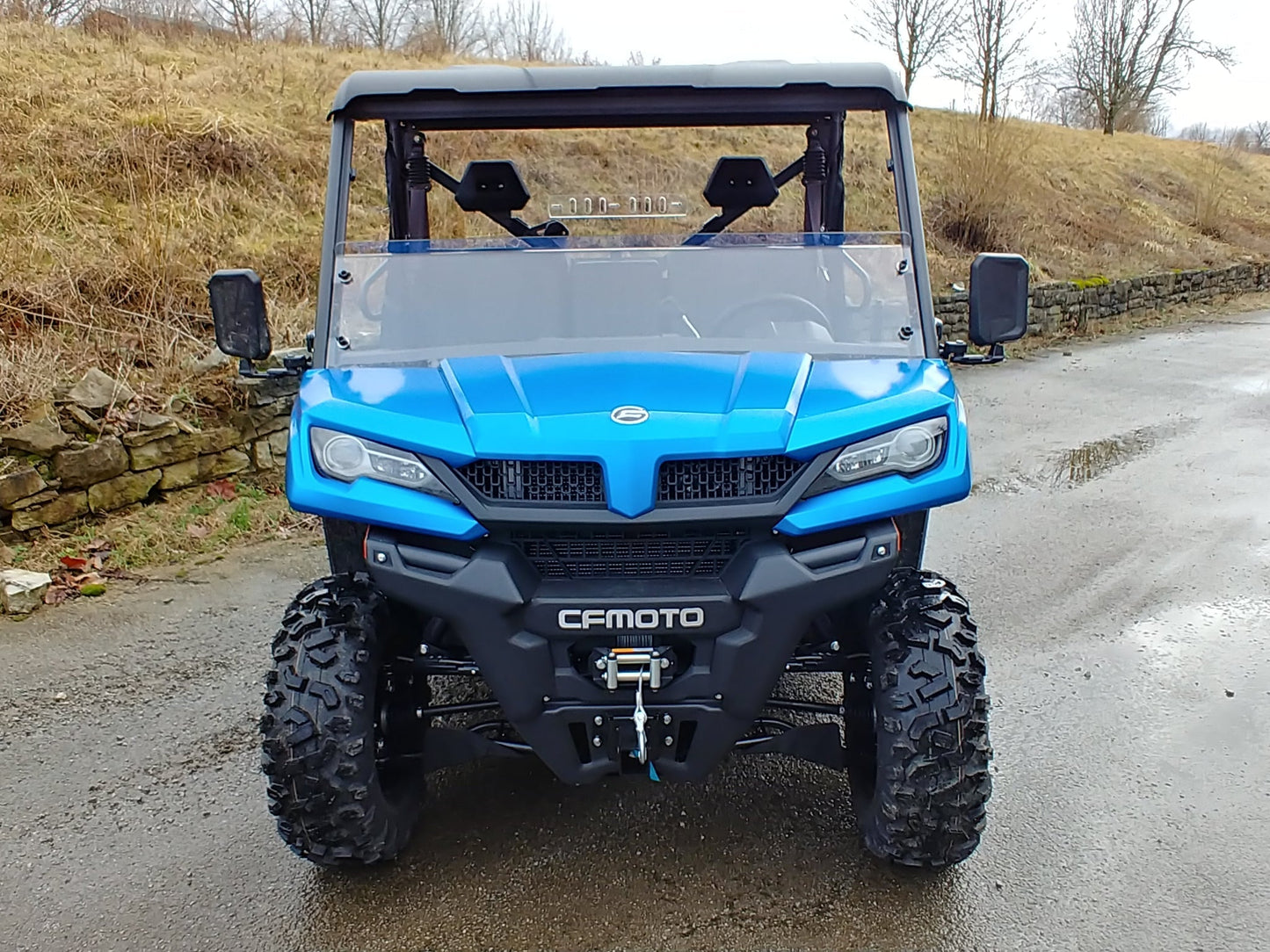 CFMoto UForce 1000 XL - Half Windshield w/Scratch-Resistant Option - Windshields