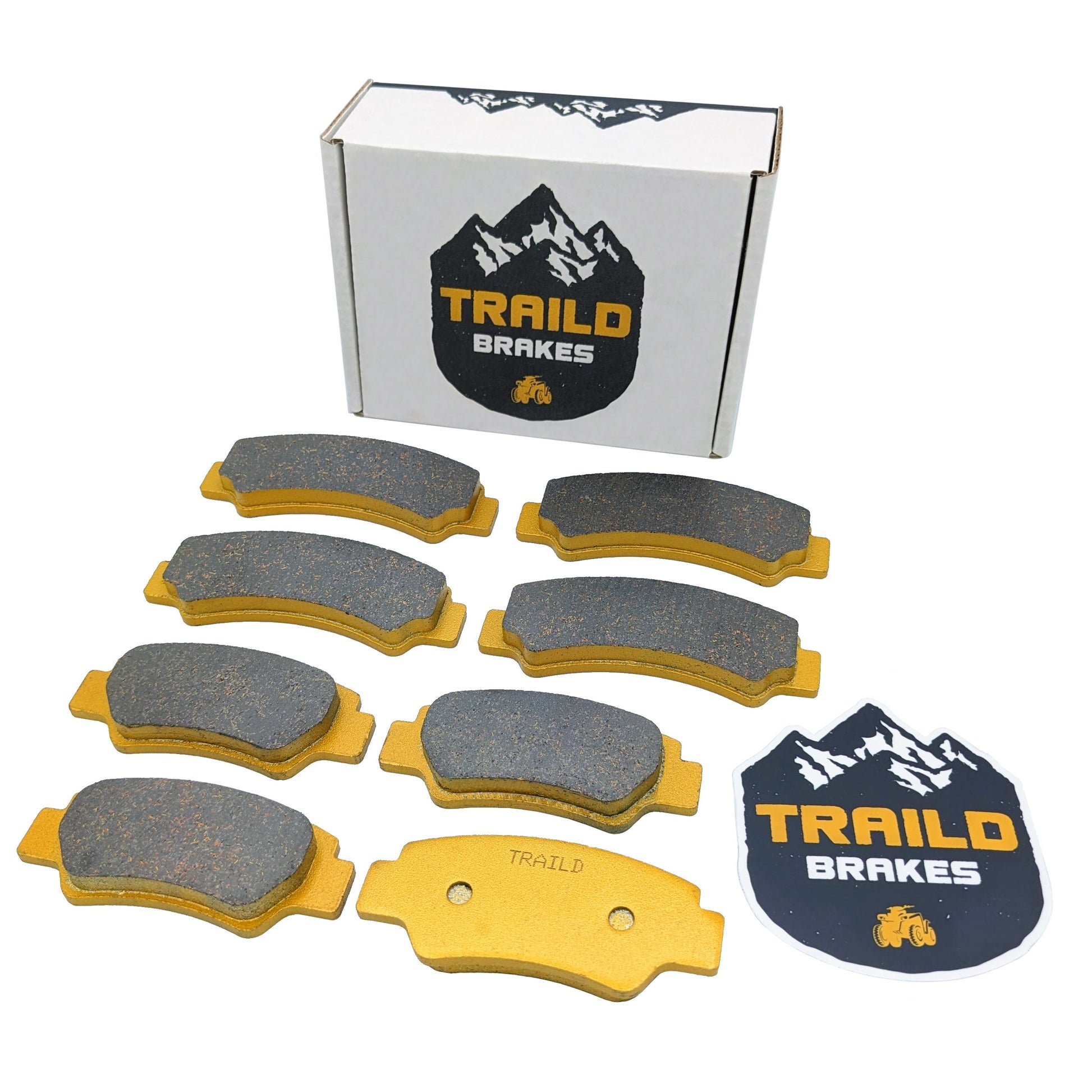 CFMoto UFORCE 500 600 800 1000 2018-2026 Ceramic Brake Pad Set - Vehicle Parts & Accessories