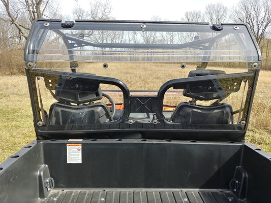CFMoto UForce 500/800 - 2 pc Lexan Back Panel with Clamp and Vent Options DOES NOT FIT 2025 MODEL! - Windshields