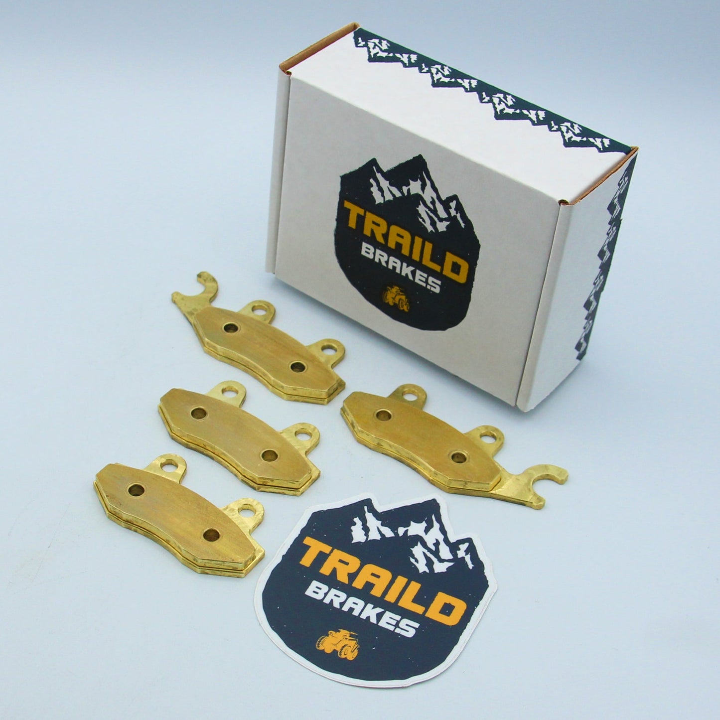 CFMoto UFORCE 500/800 2013-2017 Brass Brake Pad Set - Front Axle Set - Vehicle Parts & Accessories