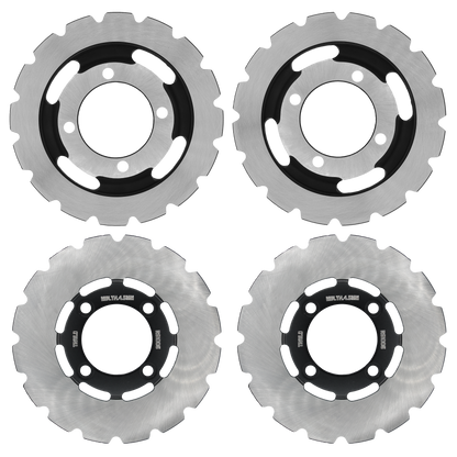 CFMoto UForce 500/800 2018-2022 Ridge Rider Disc Brake Rotors - Full Vehicle Set (Front & Rear) - Brake Rotors