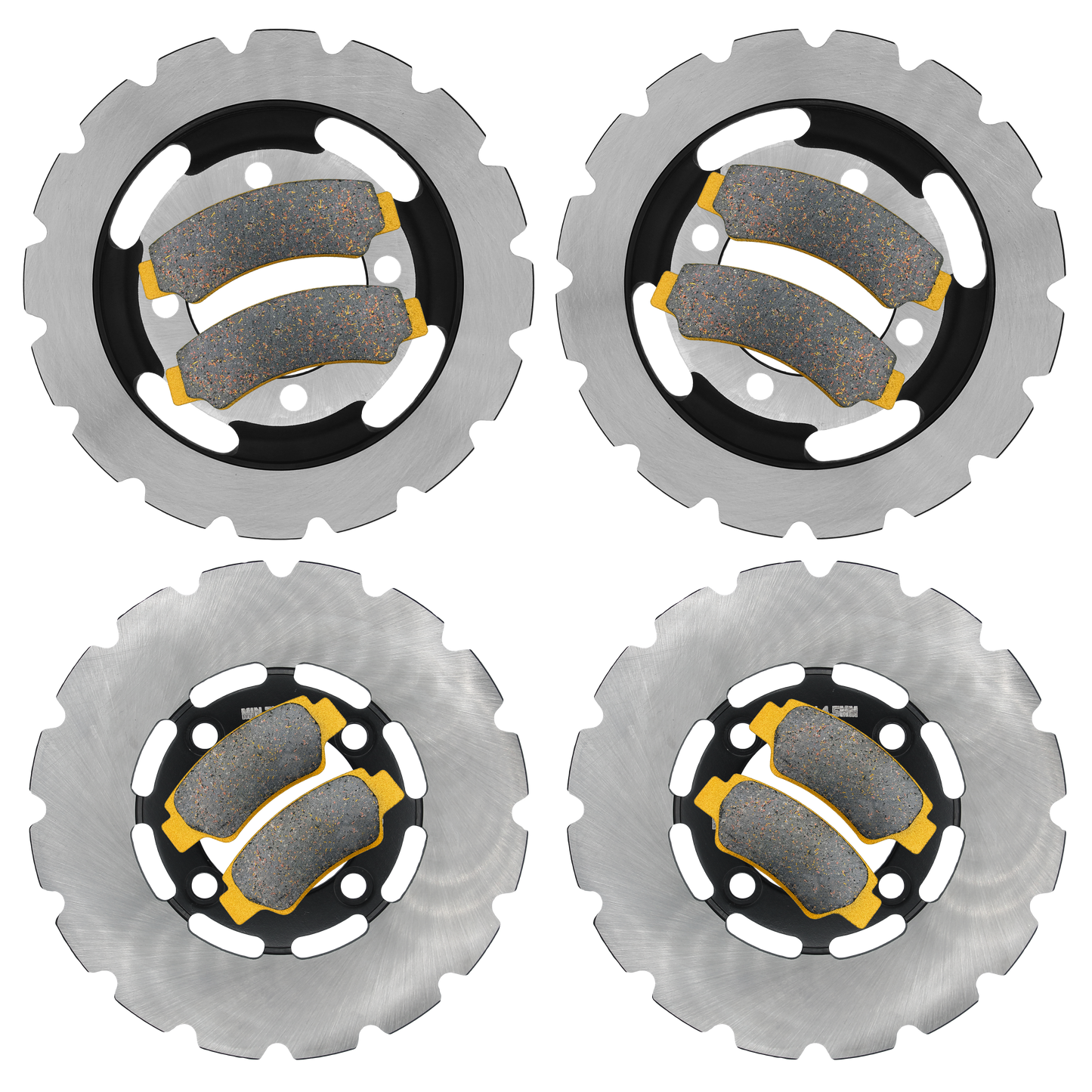 CFMoto UForce 500/800 2018-2022 Ridge Rider Rotor and Brake Pad Kit - Ceramic Pad & Rotor Set - Pad & Rotor Kit