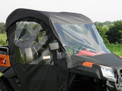 CFMoto UForce 500/800 - Full Cab Enclosure with Vinyl Windshield (Full Doors) - Full Cab Enclosure