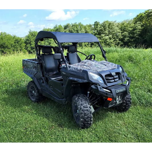 CFMoto Uforce 500/800 - Soft Top for Hard Windshield