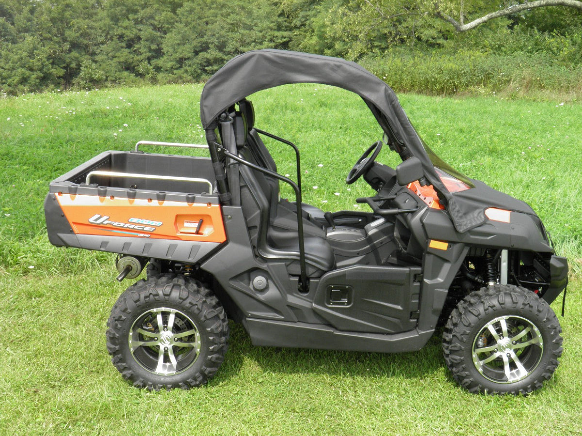 CFMoto UForce 500/800 - Vinyl Windshield/Top Combo - Windshield and Roof