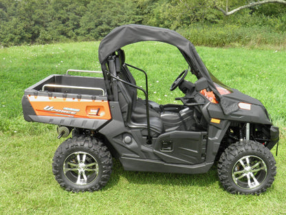 CFMoto UForce 500/800 - Vinyl Windshield/Top Combo - Windshield and Roof