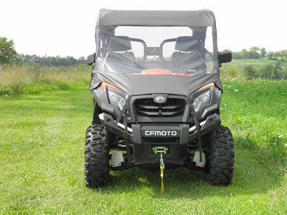CFMoto UForce 500/800 - Vinyl Windshield/Top/Rear Combo - Windshield/Roof/Back Panel