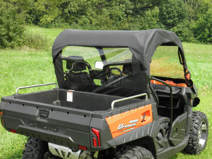 CFMoto UForce 500/800 - Vinyl Windshield/Top/Rear Combo - Windshield/Roof/Back Panel