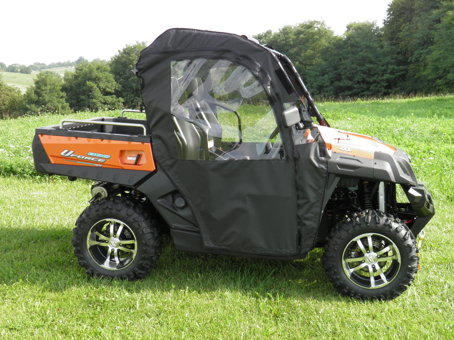 CFMoto UForce 500/800 - Full Cab Enclosure for Hard Windshield (Full Doors)