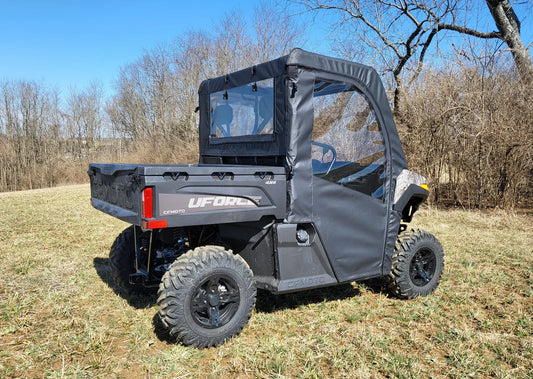 CFMoto UForce 600 - Door/Rear Window Combo w/Color and Zip Window Options