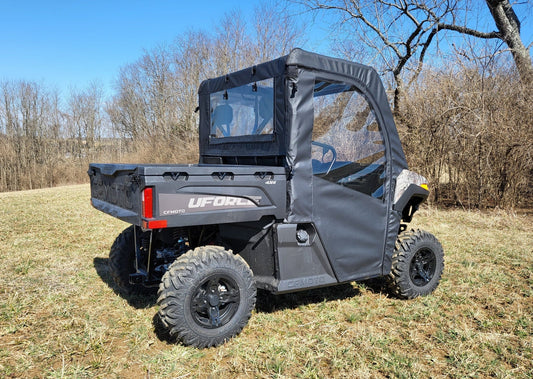 CFMoto UForce 600 - Door/Rear Window Combo w/Color and Zip Window Options - Full Door/Back Panel