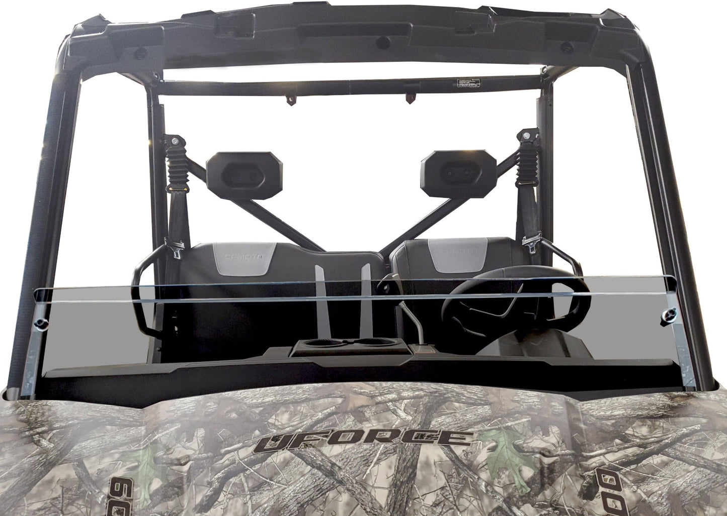 CFMoto UForce 600 - Half Windshield w/Scratch Resistant Option - Windshields