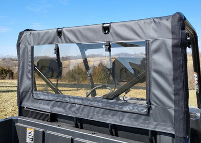 CFMoto UForce 600 - Soft Back Panel w/Color and Zip Window Options - Back Panel