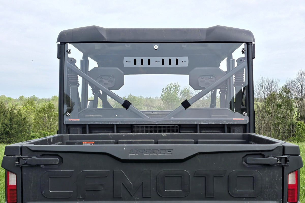 CFMoto UForce 800 XL- 1 Pc Lexan Back Panel w/Vent Options - Back Panel