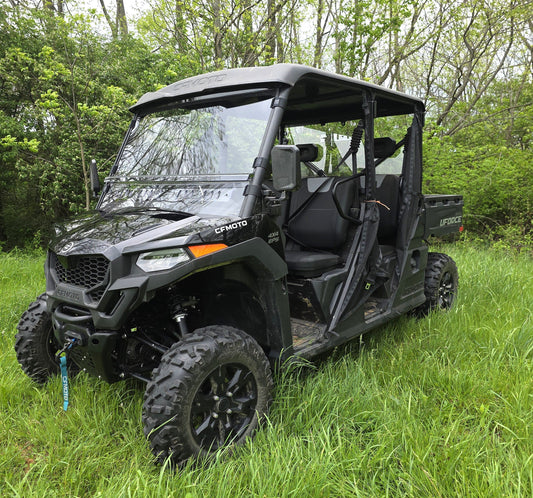 CFMoto UForce 800 XL- 2 Pc General-Purpose Windshield with Vent and Clamp Options - Windshields