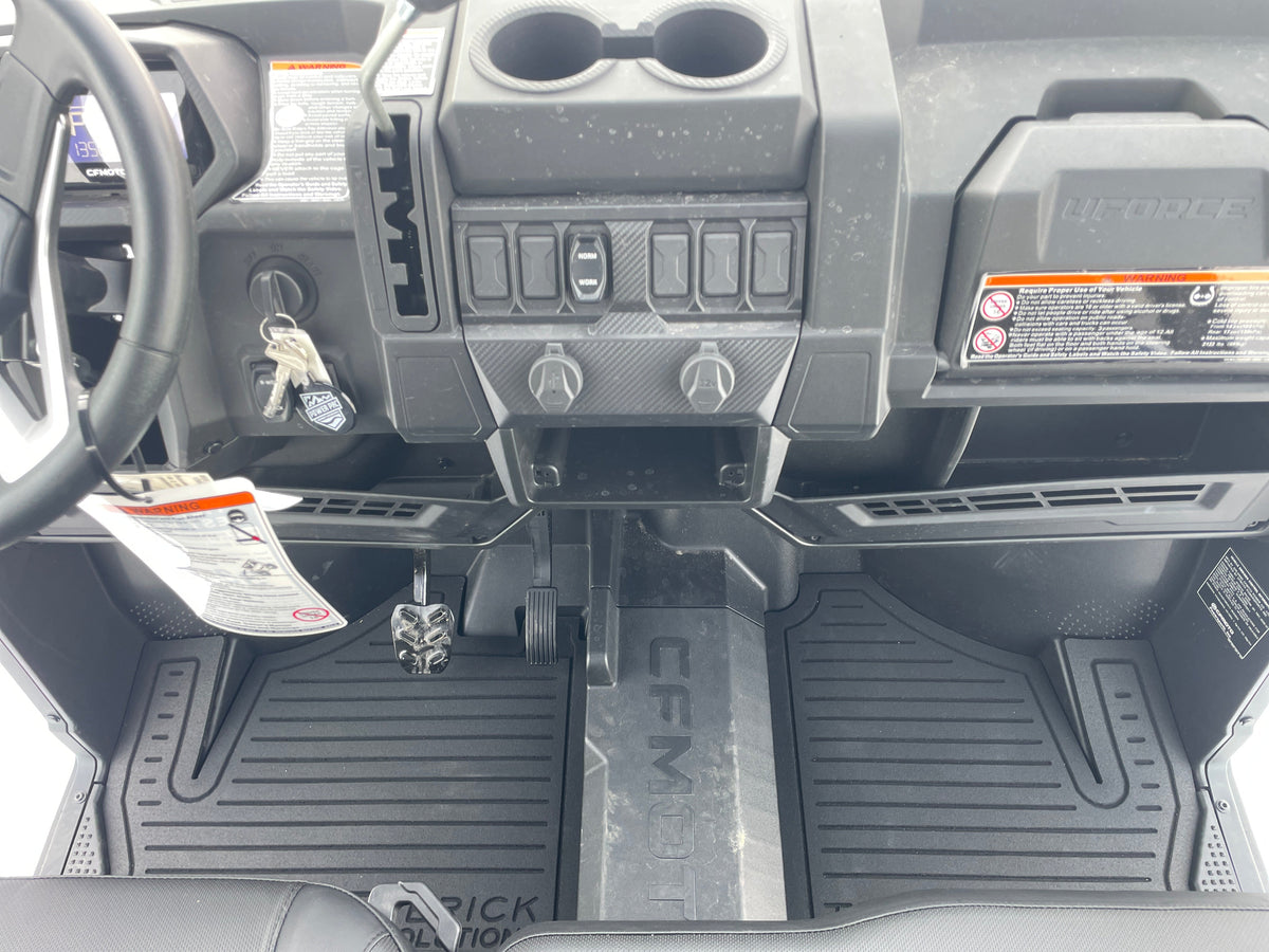 CFMOTO UFORCE 800XL Rubber Floor Mats - UTV Rubber floor mats
