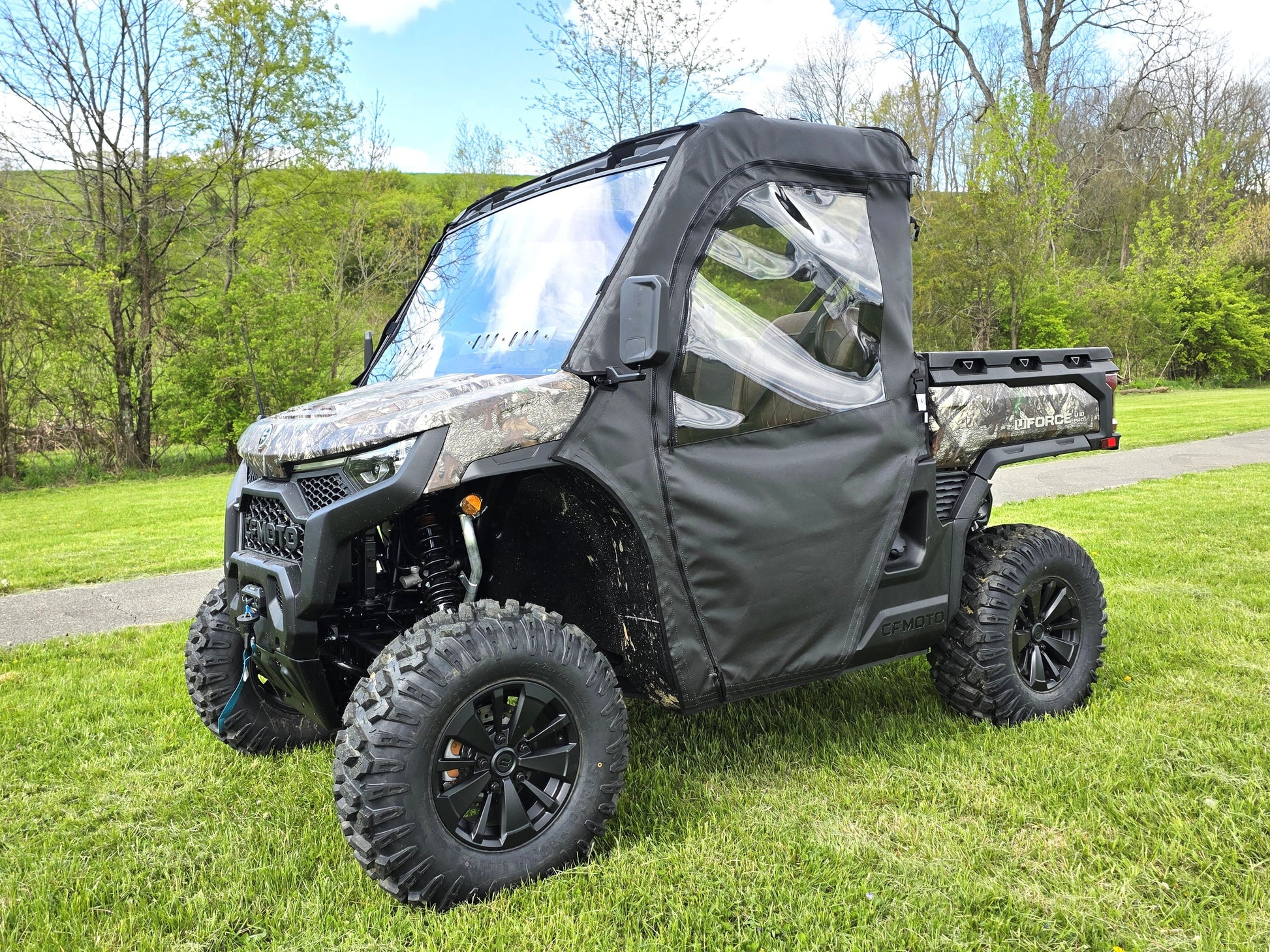 CFMoto UForce U10 Pro - Full Door/Rear Window Combo - Full Door/Back Panel