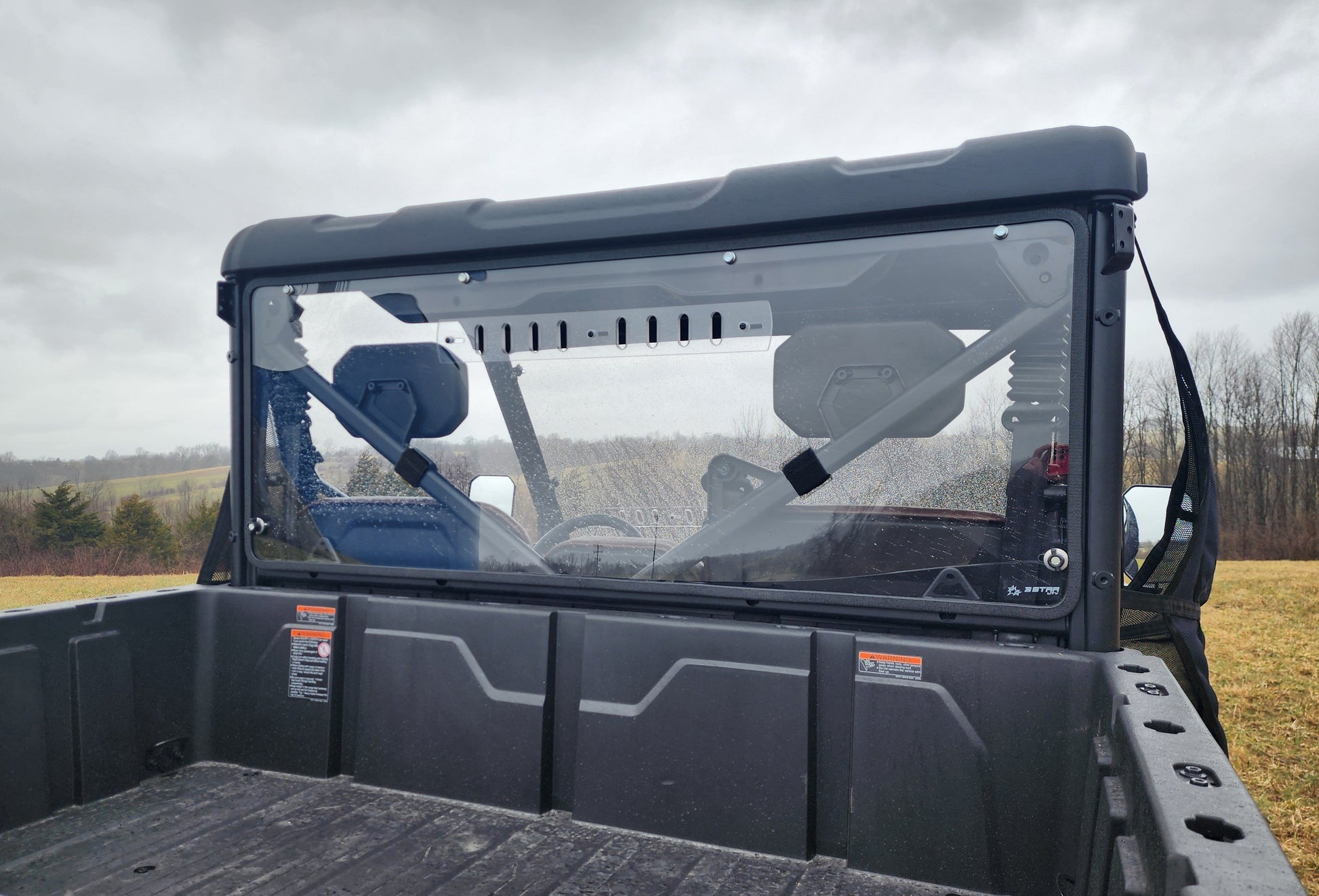 CFMoto UForce U10 Pro/U10 XL Pro Rear Windshield - Windshields