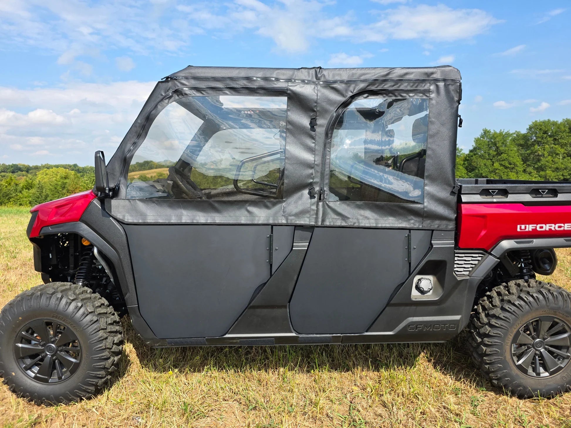 CFMoto UForce XL Pro-Upper Doors/Vinyl-Mesh Rear Combo - Doors