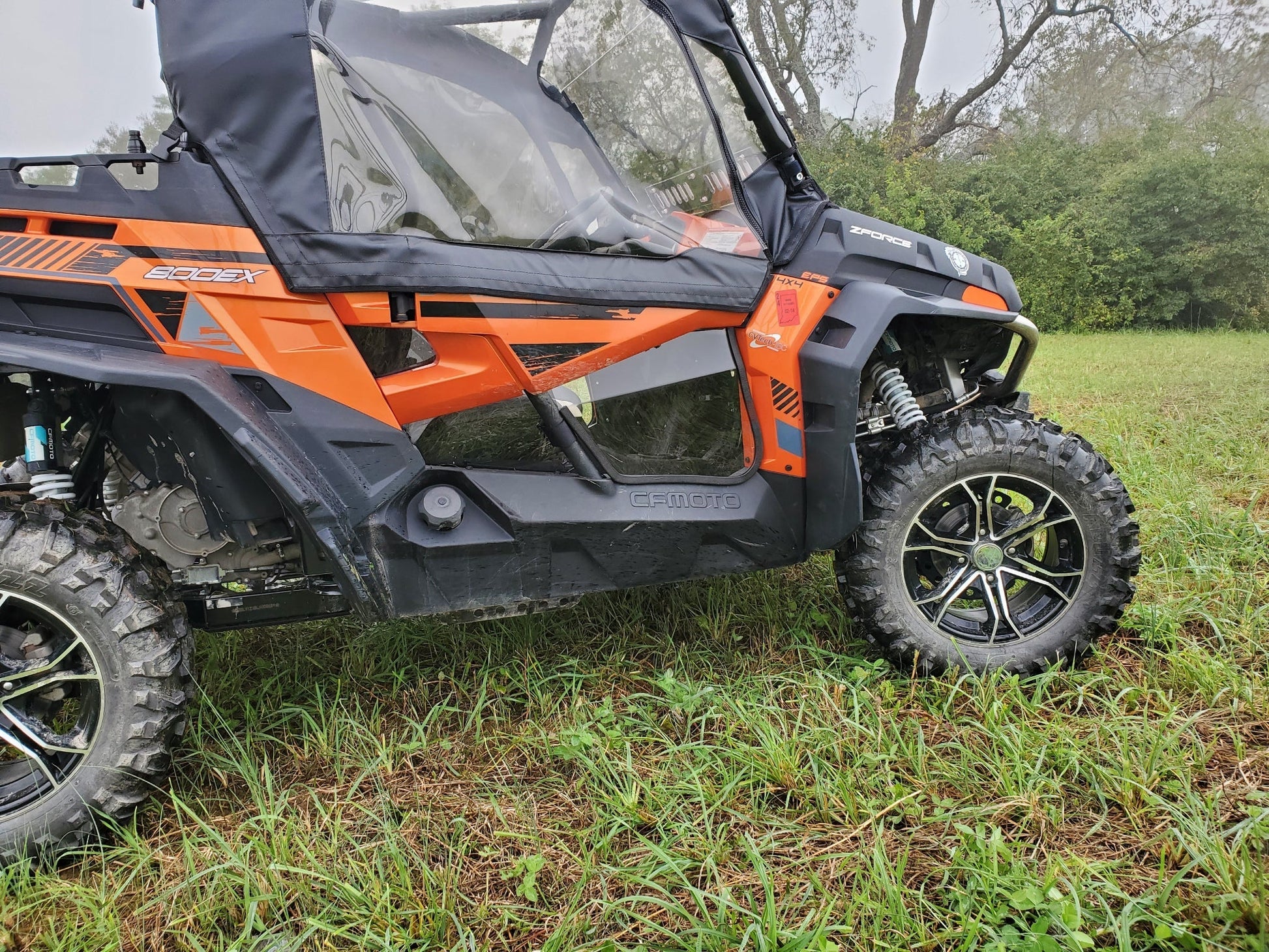 CFMoto ZForce 500/800/1000 - Door/Rear Window Combo (Half Doors) - Enclosures
