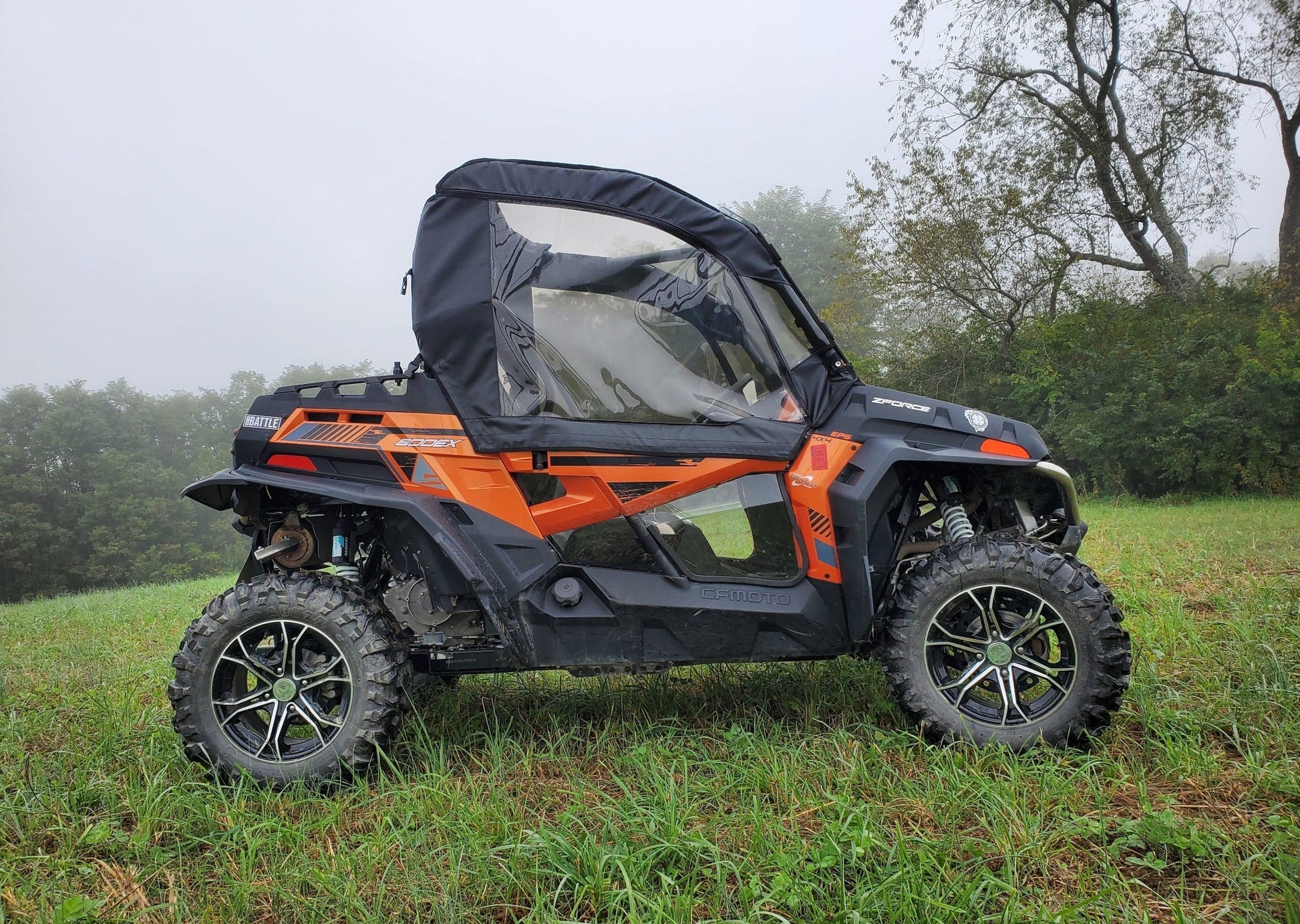 CFMoto ZForce 500/800/1000 - Door/Rear Window Combo (Half Doors) - Enclosures