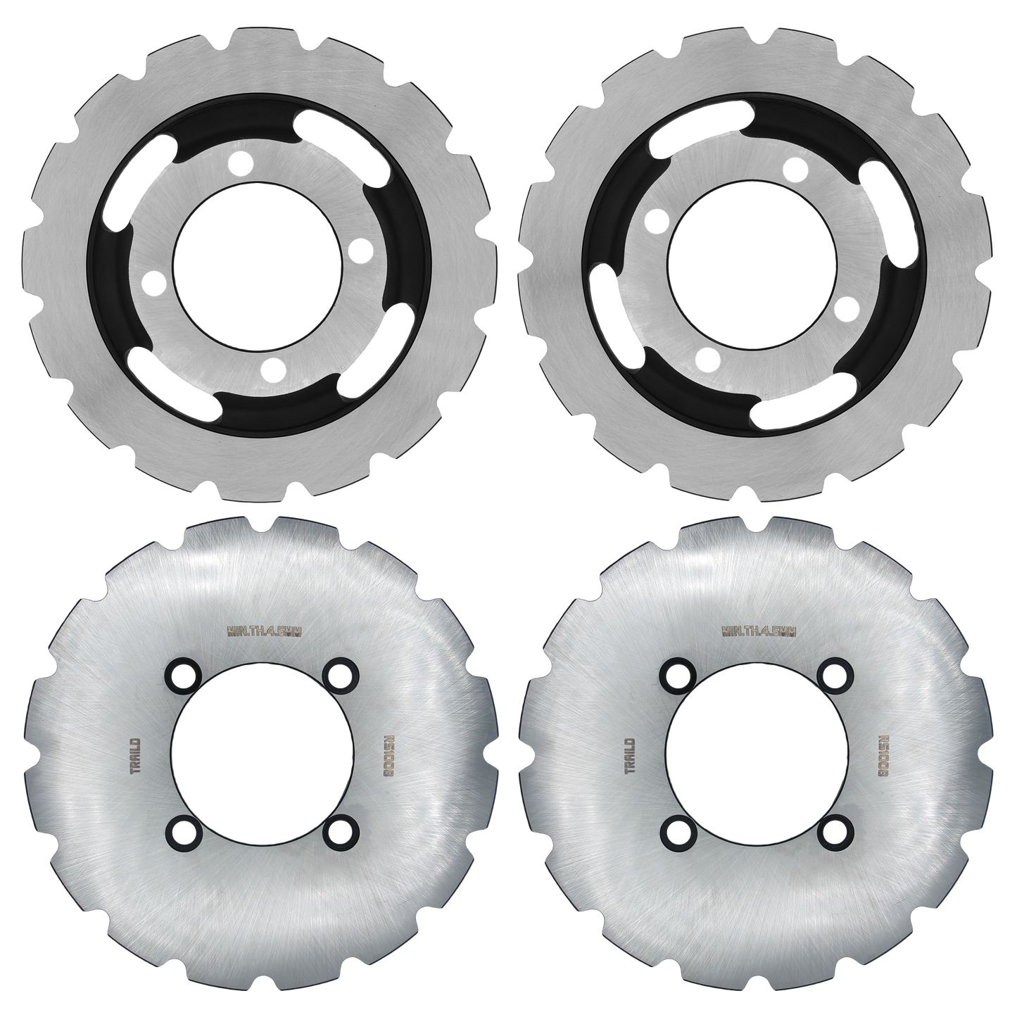 CFMoto ZForce 500/800 2018-2022 Ridge Rider Disc Brake Rotors - Full Vehicle Set (Front & Rear) - Brake Rotors