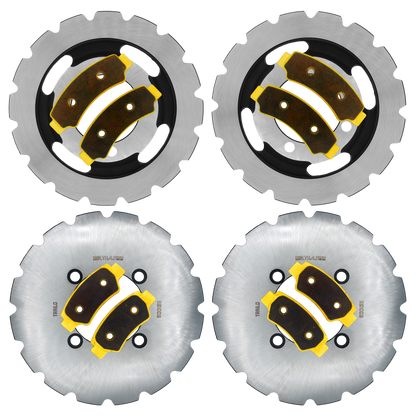 CFMoto ZForce 500/800 2018-2022 Ridge Rider Rotor and Pad Kit - Brass Pad & Rotor Set - Pad & Rotor Kit
