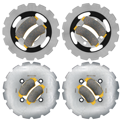 CFMoto ZForce 500/800 2018-2022 Ridge Rider Rotor and Pad Kit - Ceramic Pad & Rotor Set - Pad & Rotor Kit