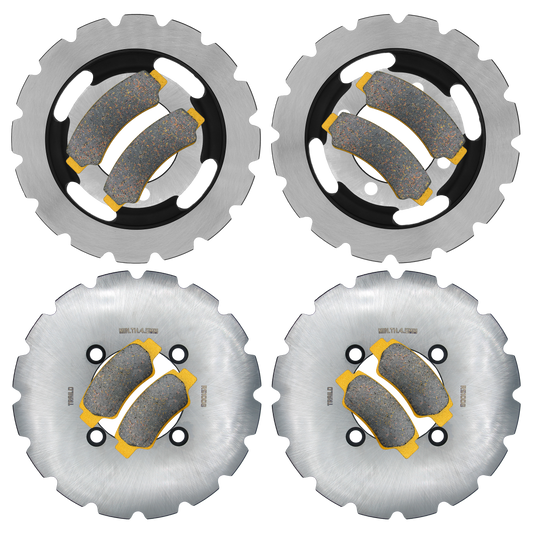 CFMoto ZForce 500/800 2018-2022 Ridge Rider Rotor and Pad Kit - Ceramic Pad & Rotor Set - Pad & Rotor Kit