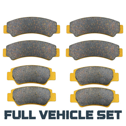 CFMoto ZFORCE 500/800/950/1000 2018-2026 Ceramic Brake Pad Set - Vehicle Parts & Accessories