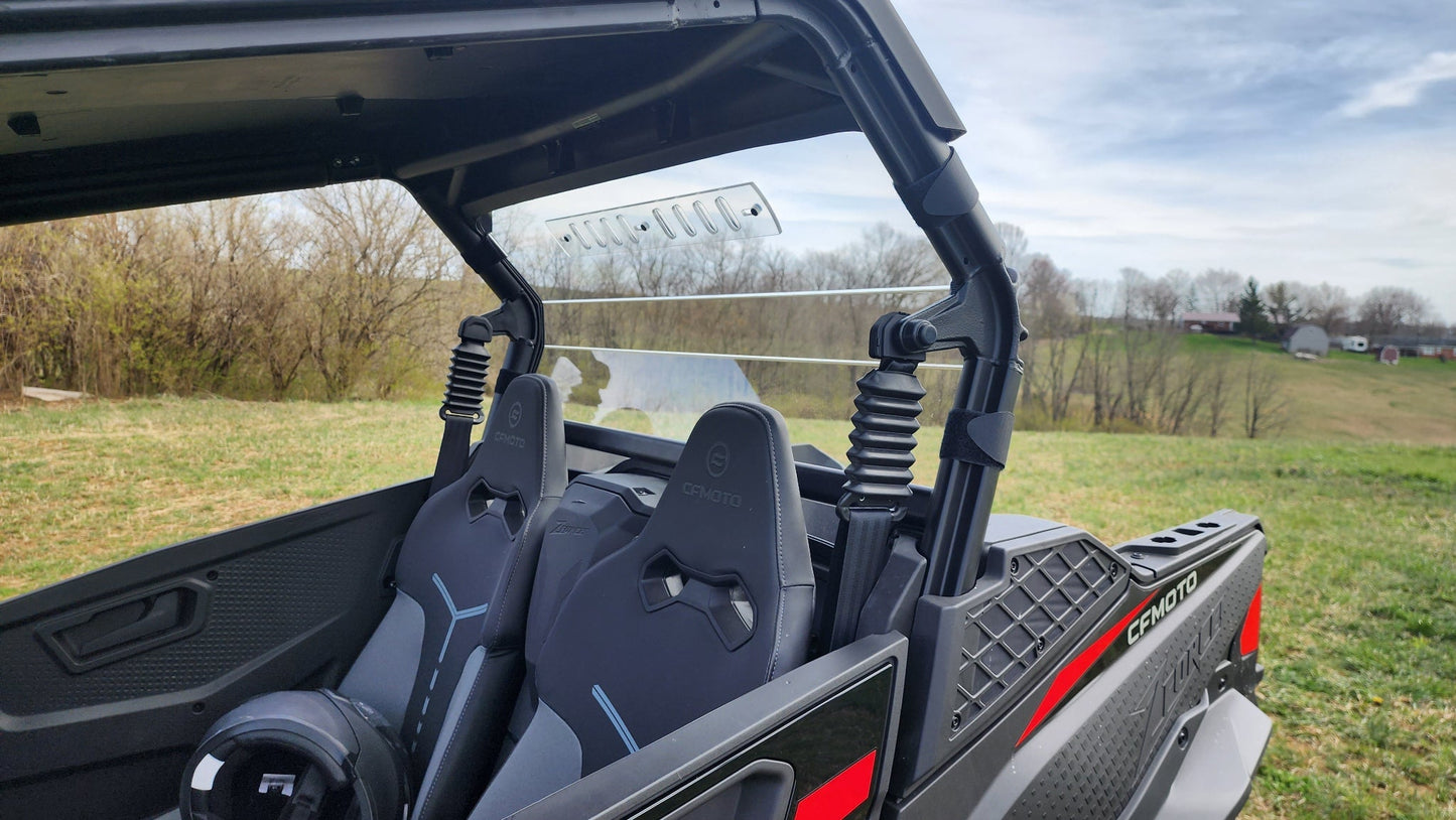 CFMoto ZForce 800 Trail/950 Sport & Trail - 1 Piece Lexan Back Panel - Windshields