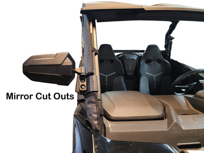 CFMoto ZForce 800 Trail/950 Trail & Sport - Door/Rear Window Combo (Upper Doors) - Upper Door/Back Panel