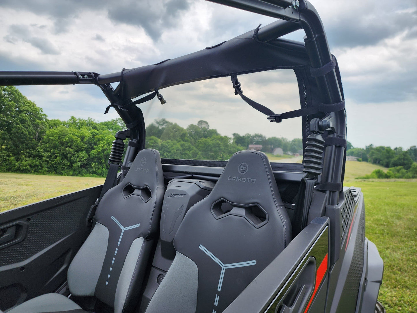 CFMoto ZForce 800 Trail/950 Trail & Sport - Soft Back Panel - Back Panel