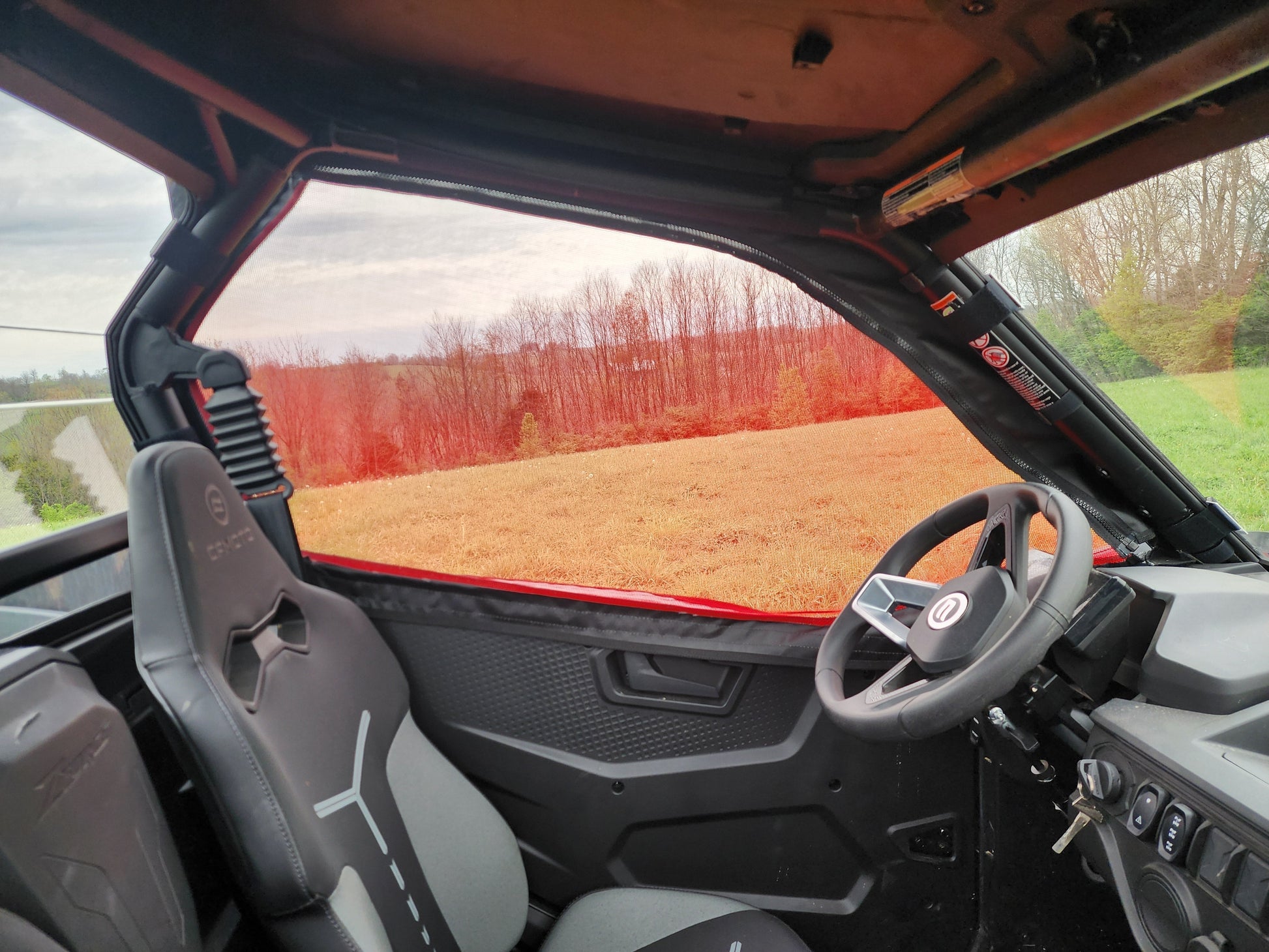 CFMoto ZForce 800 Trail/950 Trail & Sport - Upper Doors with Mesh Windows - Upper Door