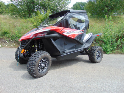 CFMoto ZForce 950 - BLACK Door/Rear Window Combo (Full Doors) - Full Door/Back Panel