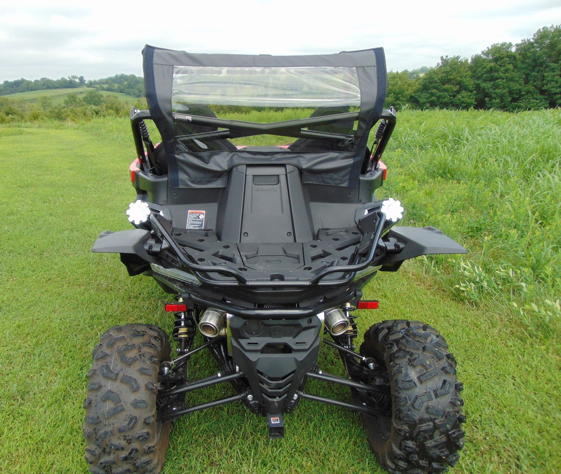 CFMoto ZForce 950 - Soft Back Panel - Back Panel