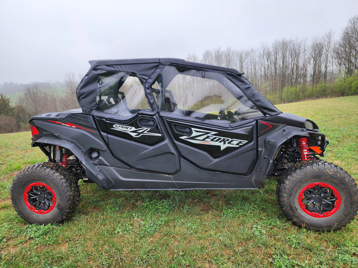 CFMoto ZForce 950 Sport 4 - Upper Doors (Front & Rear)/Rear Panel Combo - Upper Door/Back Panel