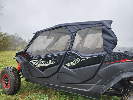 CFMoto ZForce Sport 4 - Upper Doors with Mesh Windows - Upper Door