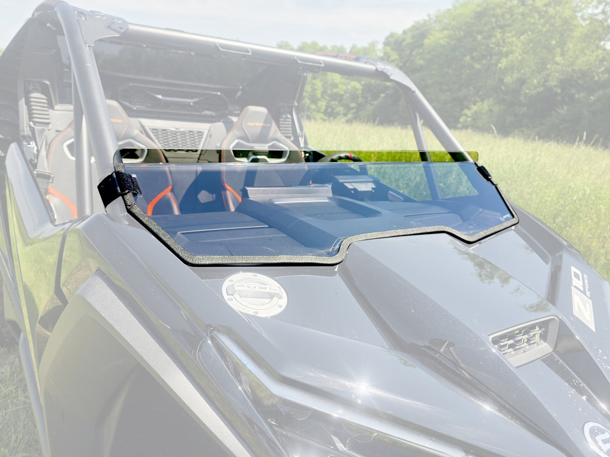 CFMoto ZForce Z10 & Z10-4 Half Windshield | 1/4’’ Polycarbonate | 3 Star UTV - Windshields