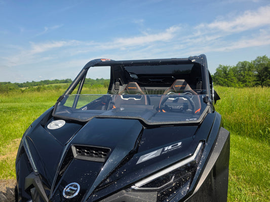 CFMoto ZForce Z10 & Z10-4 Half Windshield | 1/4’’ Polycarbonate | 3 Star UTV - Windshields