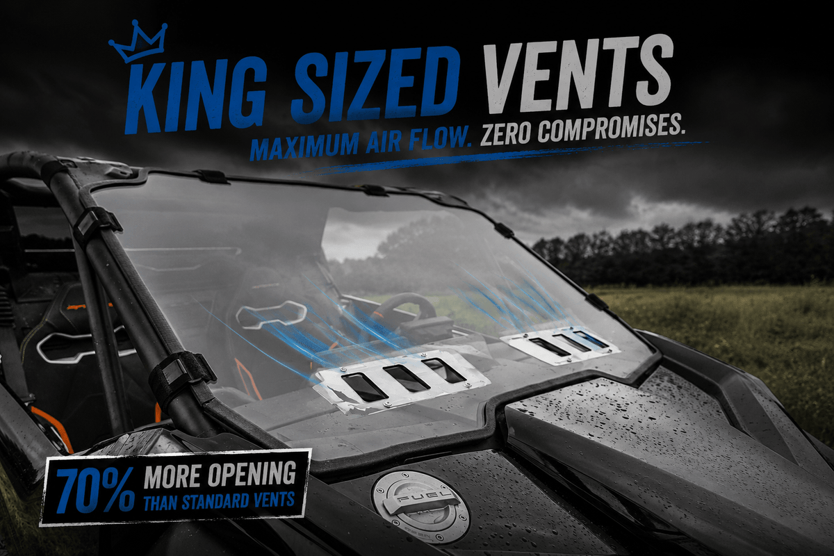 CFMoto ZForce Z10/Z10-4 Front Windshield - Windshields