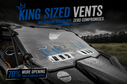 CFMoto ZForce Z10/Z10-4 Front Windshield - Windshields