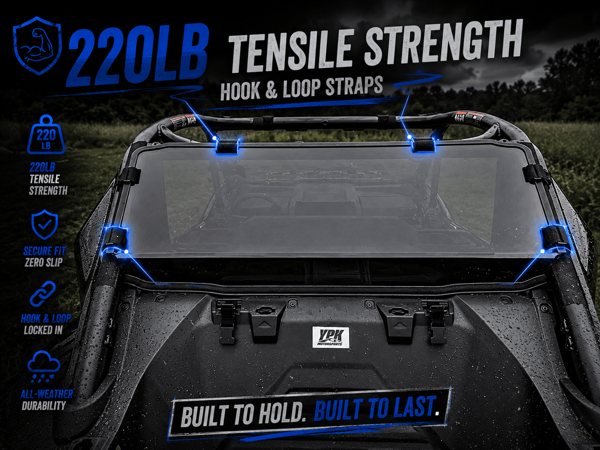 CFMoto ZForce Z10/Z10-4 Rear Windshield - Windshields
